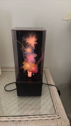 Fiber Optic Flower Light Display