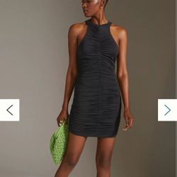 NWT Ruched LBD, Pilcro By ANTHROPOLOGIE 