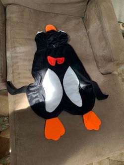 Large dog Penguin costume