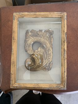 Framed vintage fragment