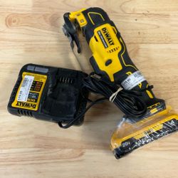 Dewalt DCS354 Multi Tool W Batt & Charger