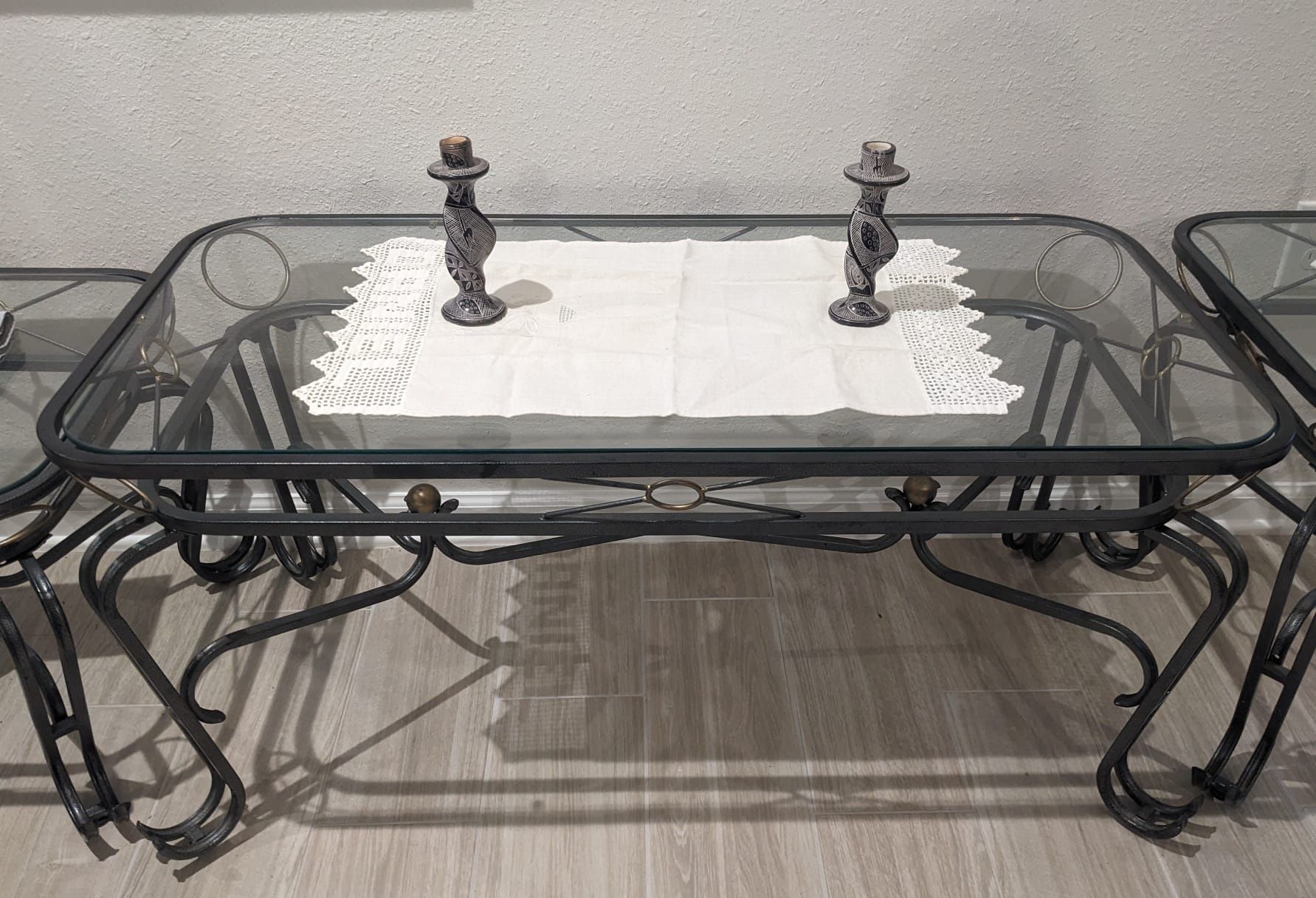 Glass Coffee And End Tables