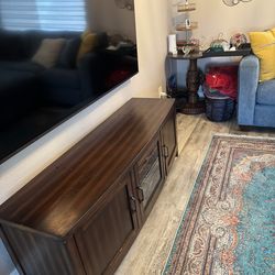 TV  table Stand with storage 60 inch x 24 deep