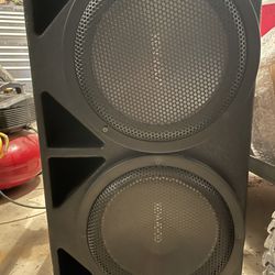 Kenwood 12" Subs In Pro box 