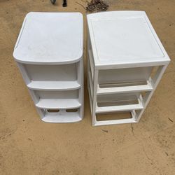 Plastic Storage Drawers For  Organizing $5 Each