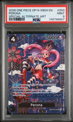 One Piece Perona SP PSA 9