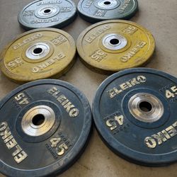 Eleiko Training Bumper Plates