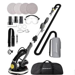 Drywall Sander With Vacuum, Attachment, Popcorn Ceiling Removal Tool 