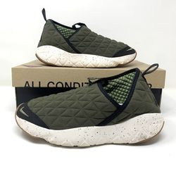 Nike ACG Moc 3.0 sz 8.5 Olive Army Green Hiking Authentic!