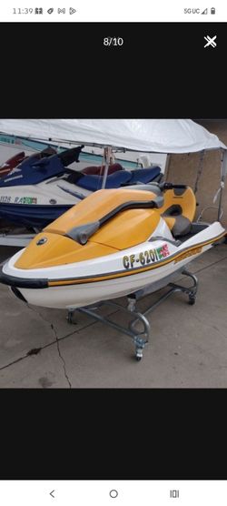 2005 SEADOO JET SKIS STAND UPS RUNNING SERVICED 2 SKIS AVAILABLE 2150 EACH PACKAGE DEAL WITH TRAILER 4550 READY TO RIDE