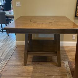 Rotating Dining Table Great For Kitchen Or Dining Room 