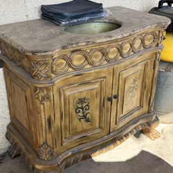 Wood Vanity 48” 