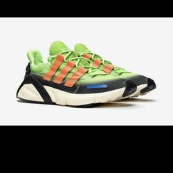 Adidas Solar Green Lxcon Mesh Low-Top Sneakers Shoes Size 10 