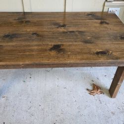 Hand Made Outdoor Coffee Table
