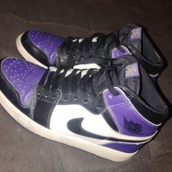 Jordan OG J1s Purple And Black  75 OBO 