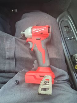 Milwaukee Brushless Impact Driver with 2 batteries and a charger