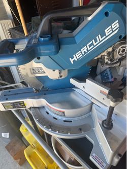 Hercules 12” Double bevel Sliding Compound Miter Saw