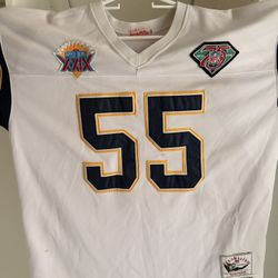 Junior Seau San Diego Chargers Throwback Jersey 2XL
