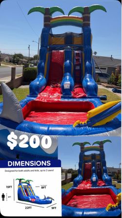 Shark waterslide