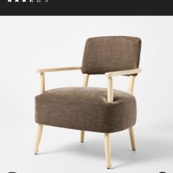 NEW Corallina Wooden Accent Chair (Originally $300)