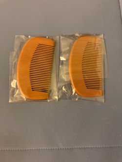Wooden Hair Combs – Set of 2