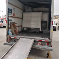 Box Truck, Dolly, Load Unload