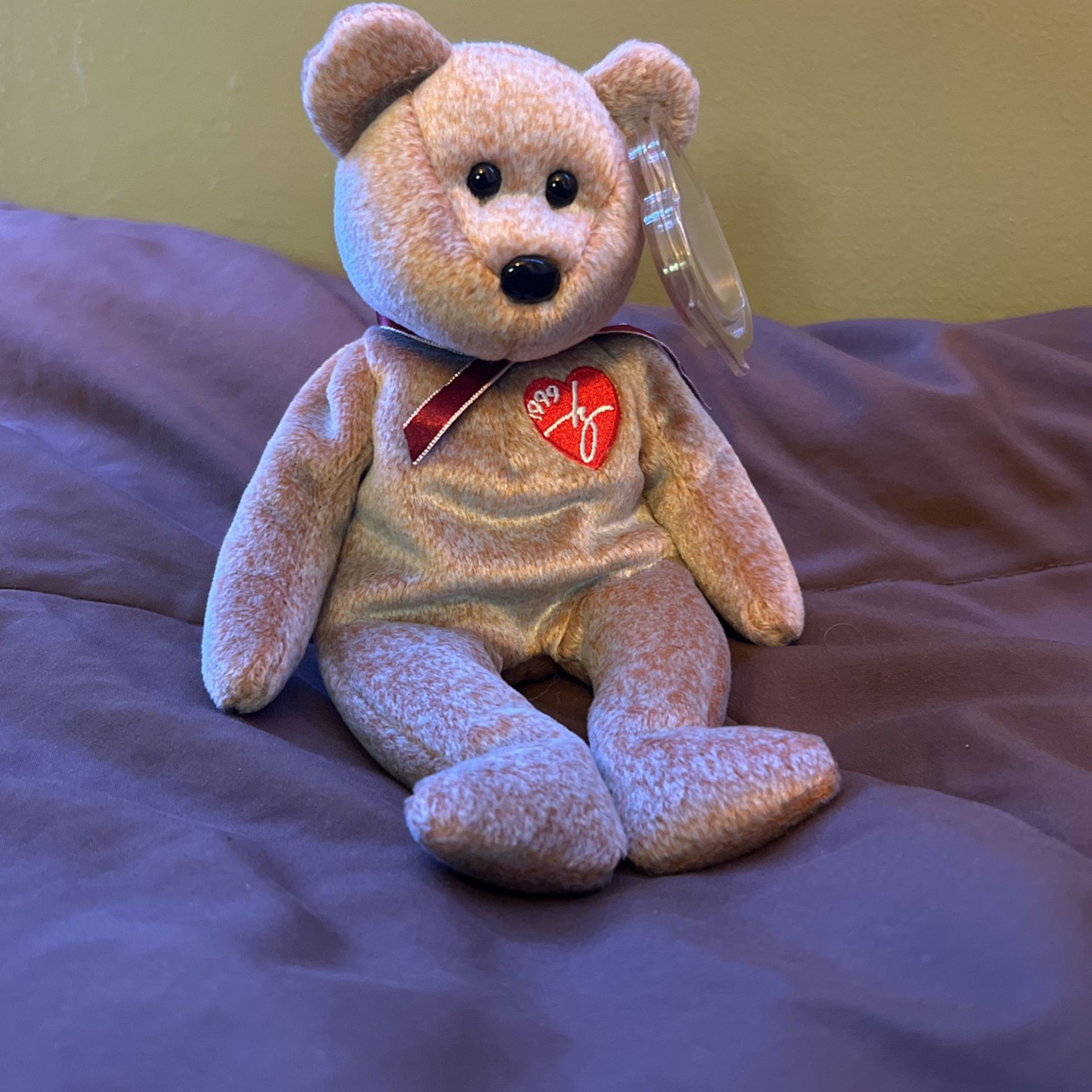 Rare 1999 Signature Bear Beanie Baby