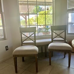 Dining Chairs With Matching Bench 