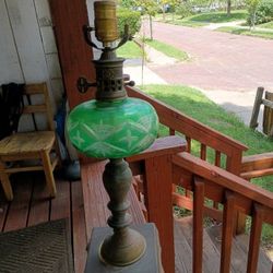 Vintage Torque Green part's Lamp