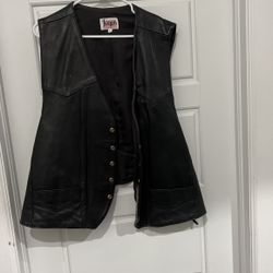 Leather Vest 