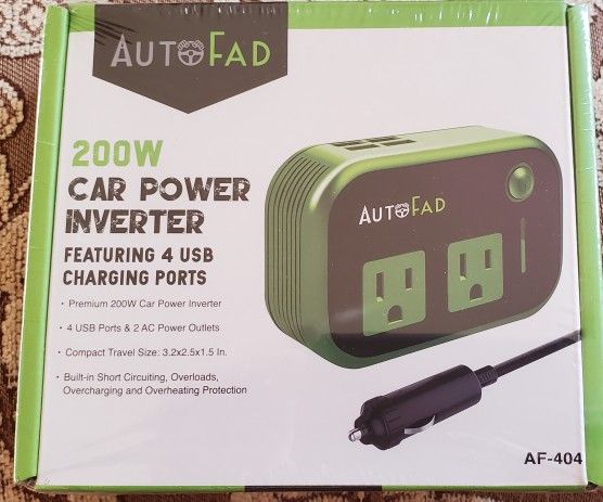 200 W Car Power Inverter