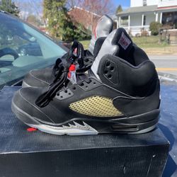 Air Jordan 5 OG Black Metallic