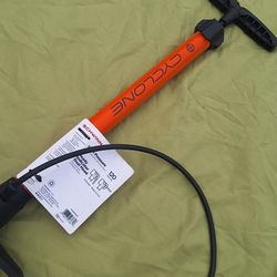 Schwinn Cyclone foot Pump orange in color brand new