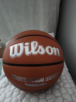 New Mitchell & Ness Leather Wilson Basketball