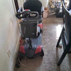 Drive Electric Scooter  Red And Black