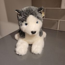 Adorable Blizzard Russ Husky Dog Plush Puppy Stuffed Animal