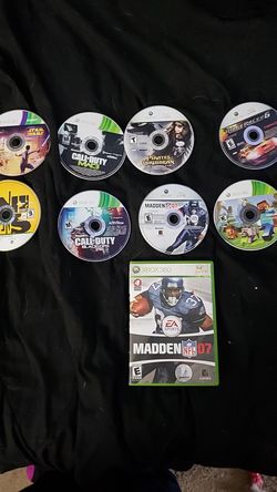 Xbox 360 game lot