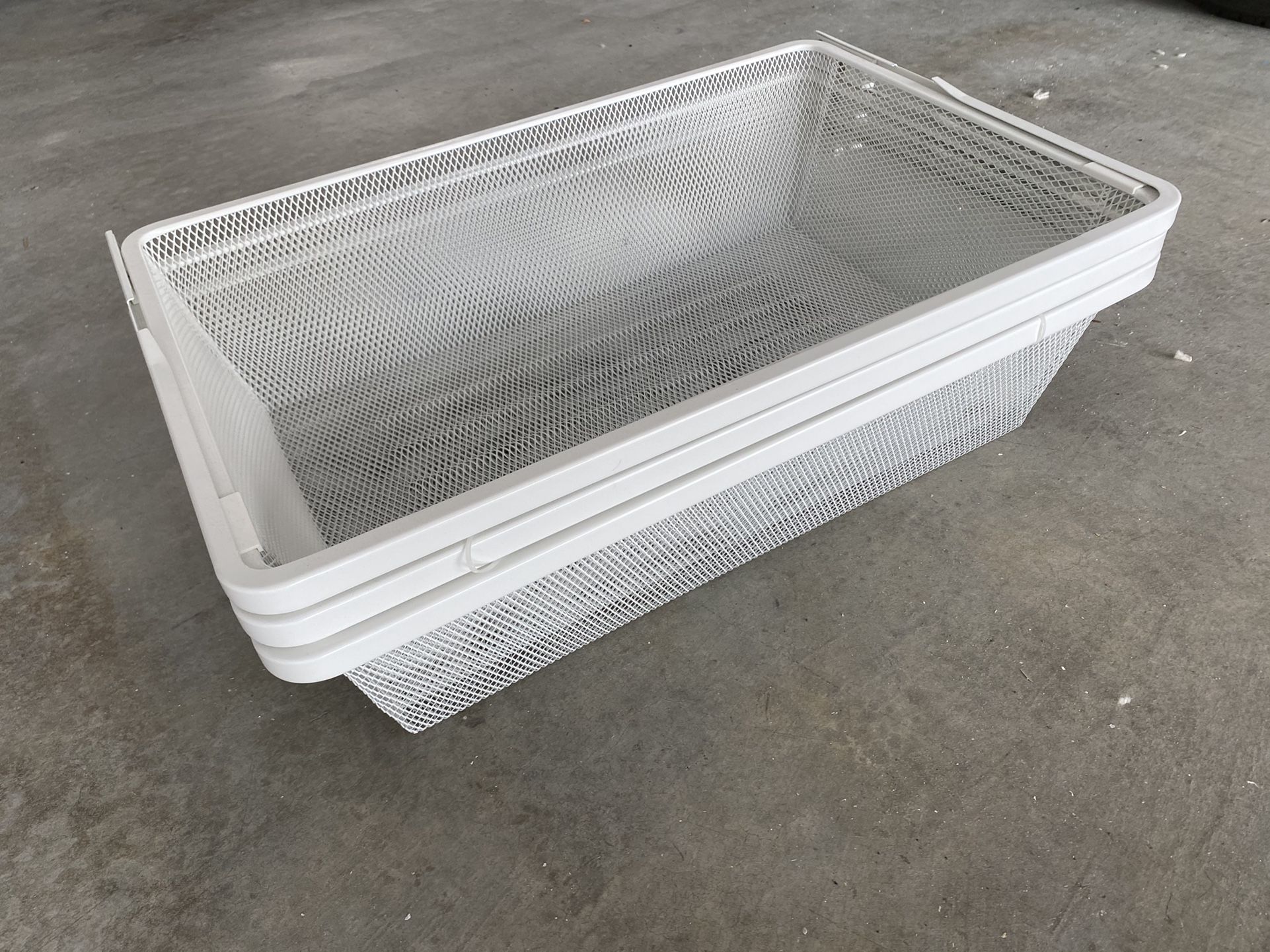 IKEA BOAXEL (x3) Mesh Basket (23 5/8” x 15 3/4” x 5 7/8”)