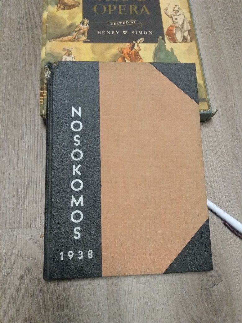 Vintage 1938 Jefferson College Nurse School Yearbook