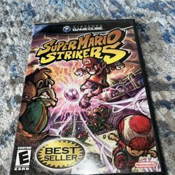 Super Mario Strikers GameCube Game 
