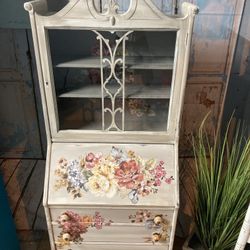 Antique 1950 Rockford Secretary Desk