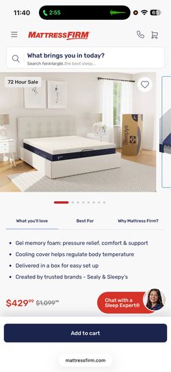 King bed