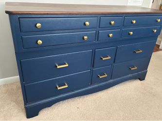 Matching dresser, desk and chair