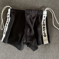 Build A Bear Pochacco Hello Kitty Black Shorts.