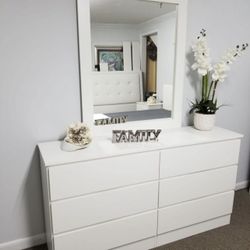 Dresser Whit Mirror - Cómoda Con Espejo 