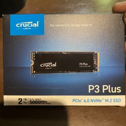 Crucial P3 Plus 2tb ssd