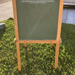 Double Sided Wooden Easel
