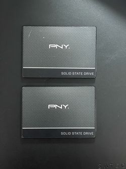 Lot of 2 PNY 2.5" Solid State Drives