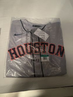 Houston Astros Men’s Nike Road Team Jersey - Gray 