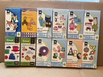 Lot of 12 Cricut cartridges